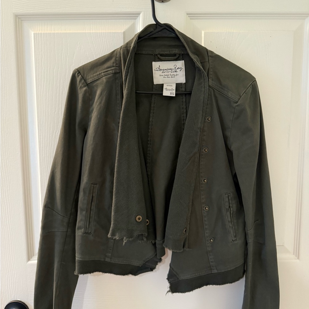 American Rag Olive Utility Jacket
